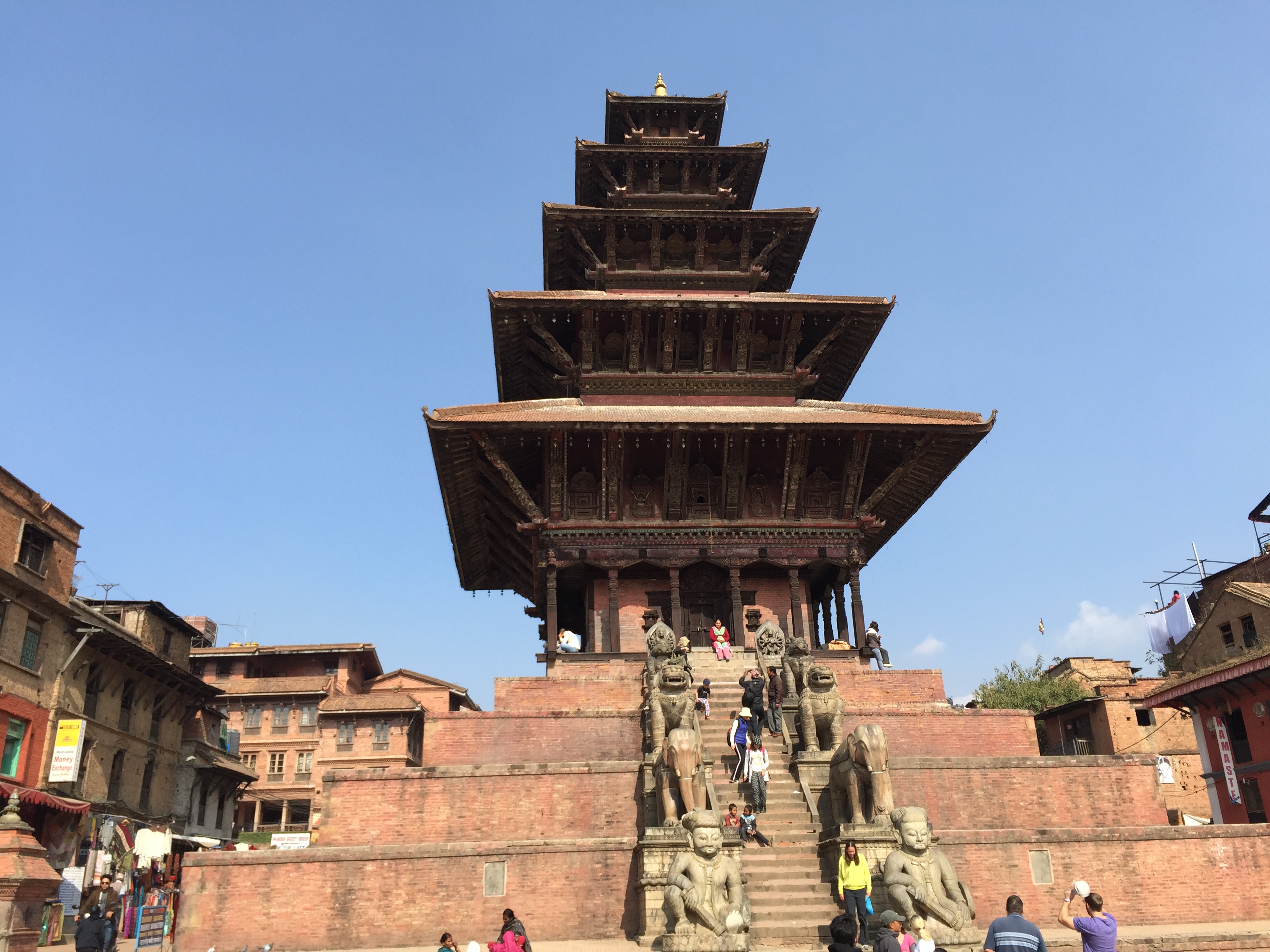 Temple architecture in Bhaktapur